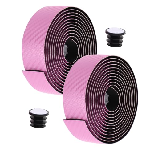 Totority 2 セット自転車ハンドルテープ 高弾性防滑グリップラップ 衝撃吸収ロードバイク用ハンドル巻き付き 汗に強い快適グリップで長距離走行