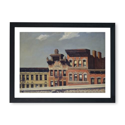 Edward Hopper grande affiche encadrée pour habiller facilement un grand mur vide