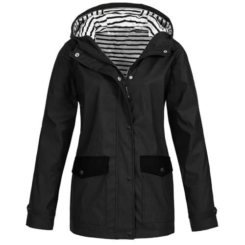 Chaqueta softshell mujer para bicicleta y senderismo bajo la lluvia