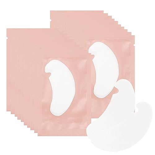 Miniatura 9 de 100 pares de parches de gel de hidrogel para debajo de los ojos, sin pelusas, almohadillas de pestañas para extensión de pestañas, máscara de