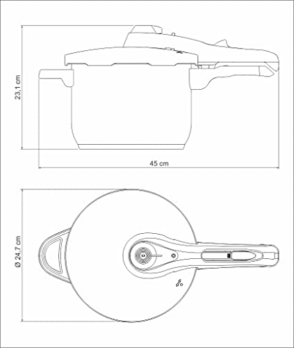Panela Pressão Tramontina Inox Panela Pressão Tramontina Inox - Imagem 6