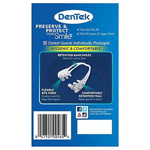 Dentek Readyfit Disposable Dental Guards Bpa Latex Free, 16 Count #TOP5