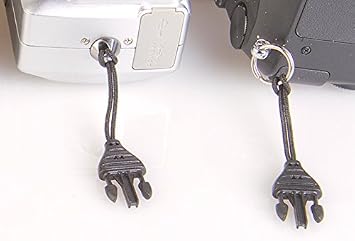 OP/TECH USA 1301112 Mini QD Loops - 1mm - System Connectors, Black