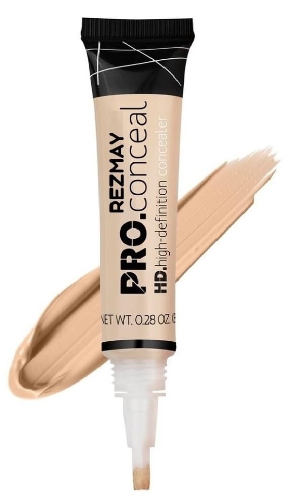 Rez-May HD Pro Conceal Matte & Poreless Ultra Blendable Longwear Liquid Conealer (Cream Beige)