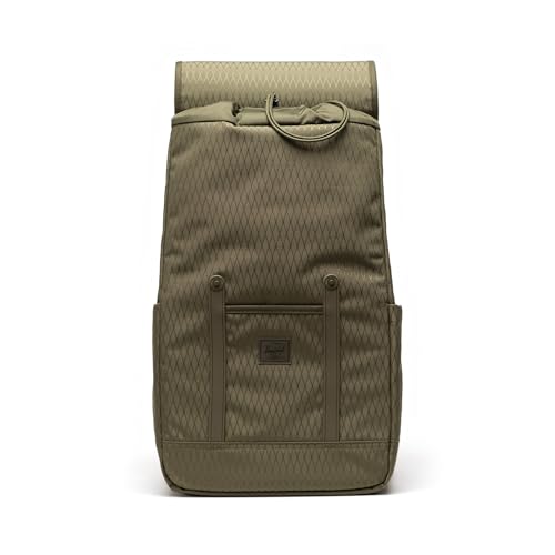 Image of Herschel Supply Co. Unisex, Retreat Backpack, Ivy Green Diamond, One Size