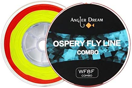 ANGLER DREAM 3 WT Fly Fishing Line Combo Weight Forward Fly Fishing Line with Braided Backing Tapered Leader Preload Fly Line