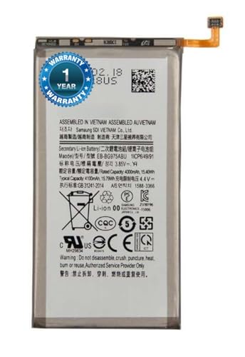 Image of THE BATTERY STORE Original EB-BG975ABU Battery for Samsung Galaxy S10 Plus G975F G975U G975W G9750 Battery with 1 Year Warranty** (DD193)