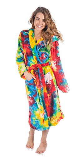 Forever Lazy Tie Dye Bathrobe - M #TOP2