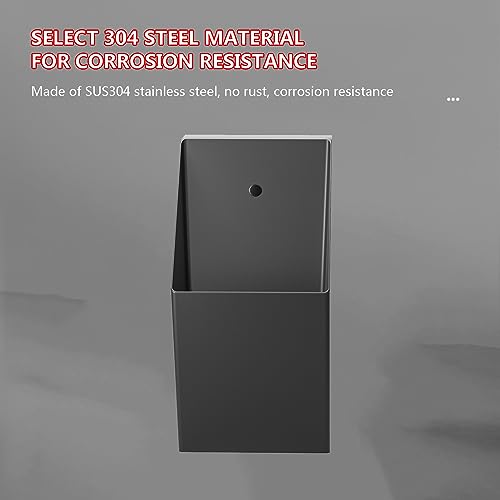 Orinatoio in acciaio inox per bagno, scarico automatico verticale, facile da installare per casa, hotel, bar, aeroporto miniatura 2