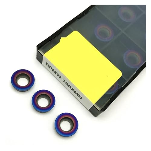 Herramientas de Torneado Carburo con Recubrimiento Azul RPMT08T2 miniatura 3