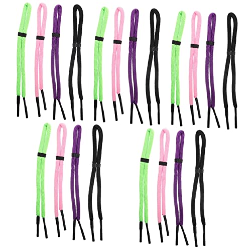 Cordon de lunettes en mousse Healifty (20 pièces) pour sport homme