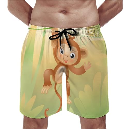 Maillot de bain séchage rapide pour homme avec cordon confortable taille S