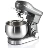 Kitchen Stand Mixer, Electric Kitchen Blender Machine Stand Mixer With Planetary Beater Automatic Mix Support For Dough Processor,for Home CooksGray