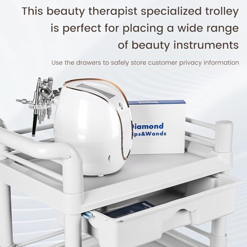Chariot de coiffure professionnel et meuble esthétique avec seau - 5