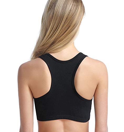 CAKYE 3PACK Racerback Maternity Nursing Sleep Bra Breastfeeding Tank (Small, A-Black/Charcoal/Nude 3Pack)
