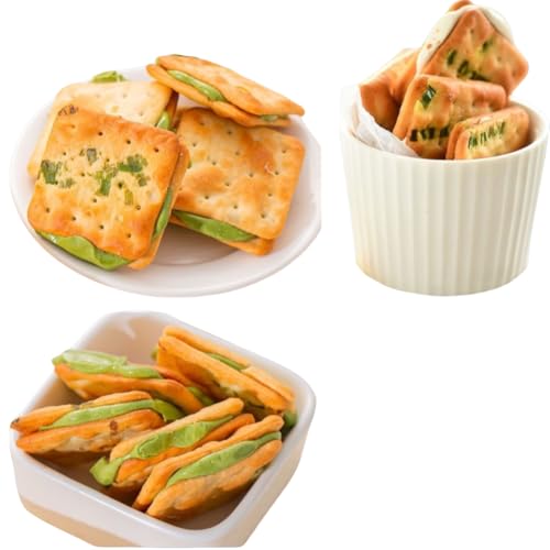台湾ネギ牛圧延ビスケット手作りサンドイッチクッキー外はカリッとしていて内部はふんわりとした風味で唇と歯の濃厚なミルクの味を満たすことができる3種類の味台湾特産菓子牛圧延ビスケットネギのビスケットサンドイッチクッキーカジュアルスナックデザートスナック (78