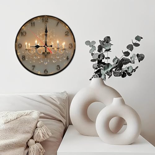 10 inch Printed Wooden Silent Wall Clock product