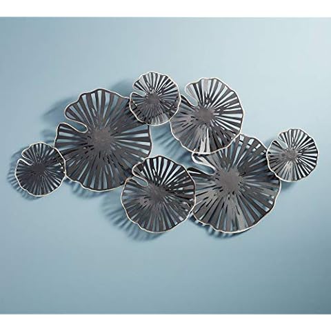 Newhill Designs Ponderay 40 1/2" Wide Black Fan Metal Wall Art Cover