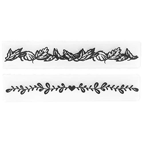 Generic 10 szt. Trwałe Plastikowe Foldery z Wytłoczeniami do Tworzenia Kartek DIY i Scrapbookingu, Twórz Unikalne Rękodzieło z Papieru, Rozmiar 5,9 X 1,2 Cala