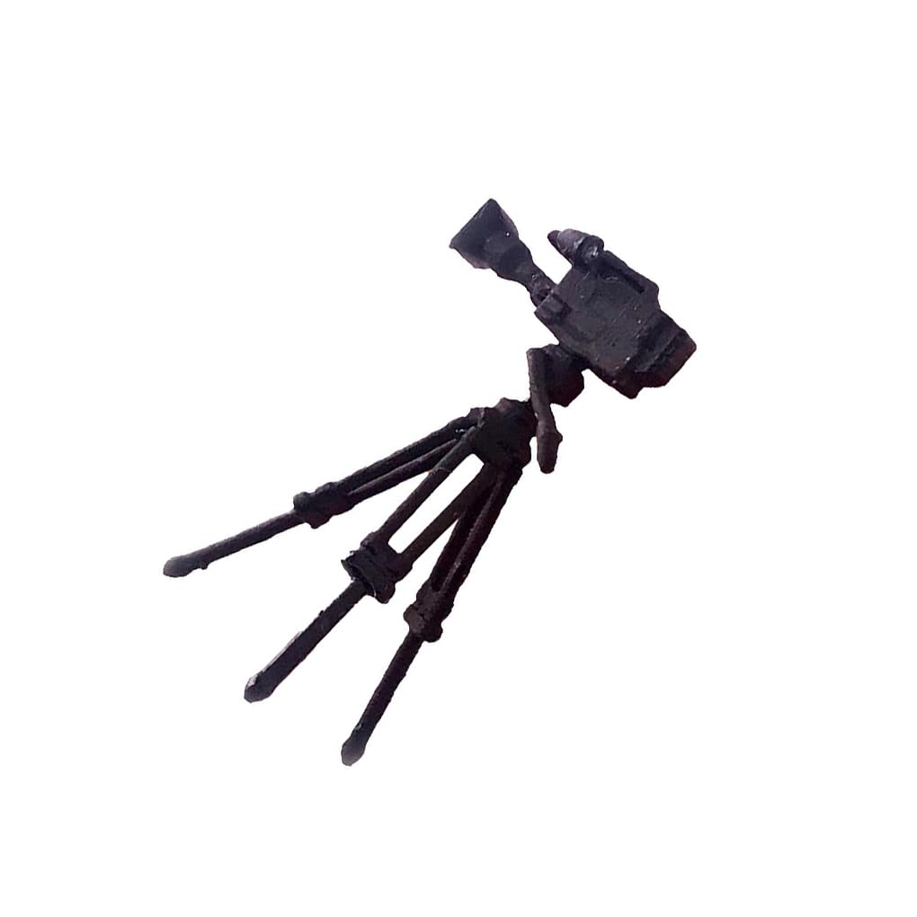 LIXSAZSE Hand-Painted Model People Figure Diorama Scenery Beautiful and Captivating HO Scale, Tripod Camera, height 2.8-3cm