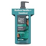 DOVE MEN Moisturizing Body Wash | #1 Dermatologist Body Wash for Men, Sulfate Free, Paraben Free, & Dye Free | Eucalyptus + Cedar Oil, 26oz