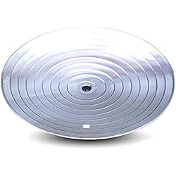 Tapas De Aluminio Para Paellas VAELLO Tapa PAELLERA LA Valenciana Ø 80 cm, Metal, Acero Inoxidable, 80 x 80 x 20 cm