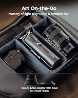 SMALLRIG RF10C RGB-LED-Flashlight Taschenlampe, 7500mAh, 20 Musterfiltern – Ansicht 6
