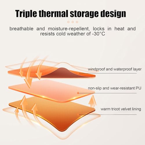 de esqui femininas à prova d'água - de snowboard com tela sensível ao toque - impermeáveis à prova