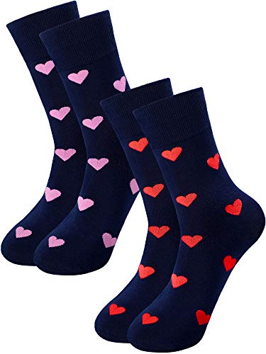 Chaussettes de Saint-Valentin en coton pour vos soirées cocooning en amoureux