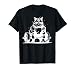 Cat Weightlifting Fitness Workout Weight Lifter Women Men T-Shirt