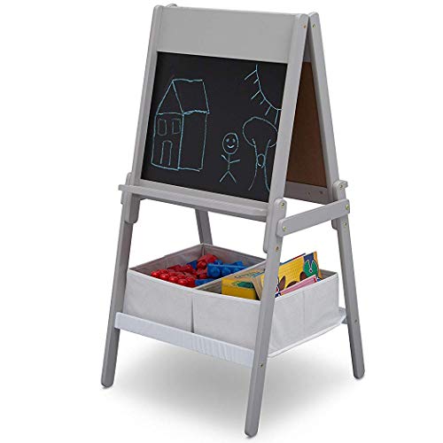 Delta Children TE87600GN-026 Mysize Kids Double-Sided Storage Easel -Ideal thumb #6