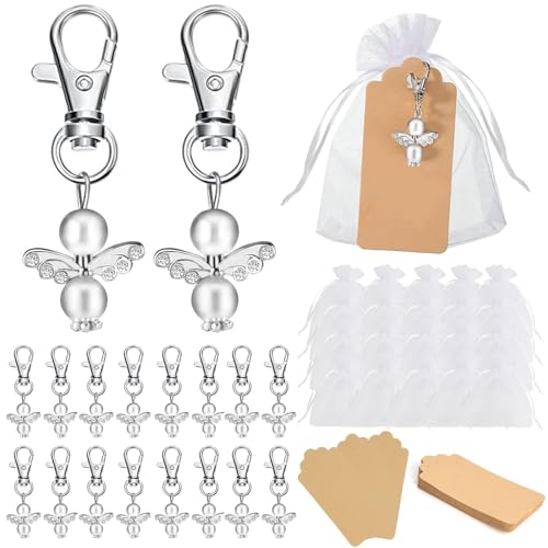 20 ciondoli a forma di angelo custode, cresima