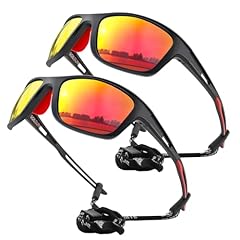 A08-sports Sunglasses-red Lens & Red Lens