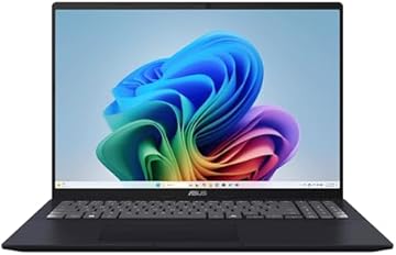 2025 Laptop | Vivobook 16 | 16" 1920 x 1200 IPS | AMD-4 Core Ryzen AI 5 330 | 16GB LPDDR5 | 512GB SSD | Windows 11 Home | Wi-Fi 6 - Bluetooth 5.3-1080p + IR Camera - Quiet Blue