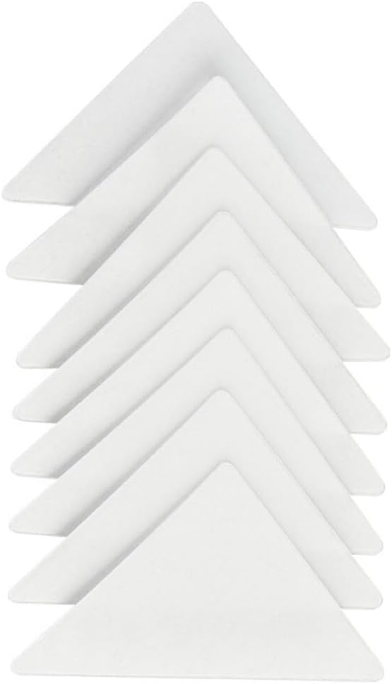 VALICLUD Collar Stays for Shirt 180pcs PVC Collar Stays for Mens Dress Shirt Triangle Collar Stays for Shirt