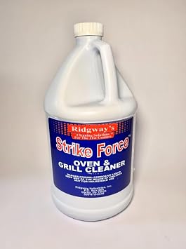 1 Gallon Oven and Grill Cleaner Liquid Heavy-Duty, Fast Acting & Easy to Use,Degreaser/Heavy Duty Oven Cleaner