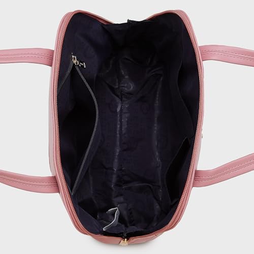 Image of Caprese Syra Satchel Bag, Medium | Stylish Shoulder Bag for Women with Multiple Compartments & Shoulder Strap | Secure Zip Closure | Ideal for Office & Daily Use