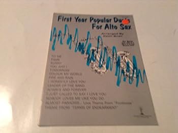 Paperback FIRST YEAR POPULAR DUETS FOR ALTO SAX PAPERBACK VOL 1 Book