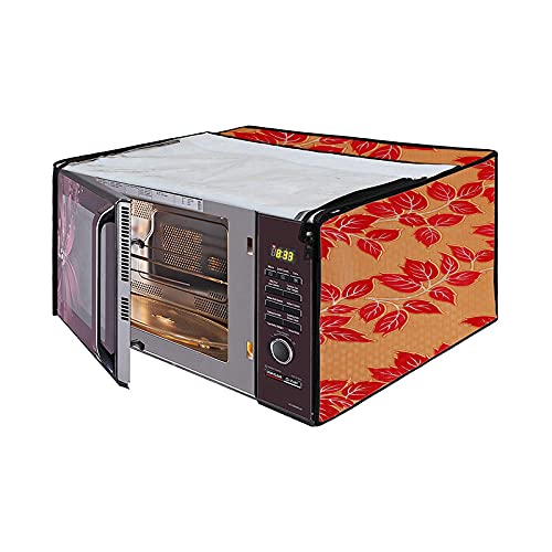 Nitasha Waterproof Dust-Proof Microwave Oven Cover for LG 28 L Convection (MC2846SL with Starter Kit)