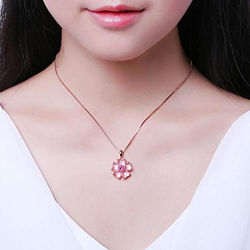 Collier anti ternissement argent rose pour peau sensible - 3