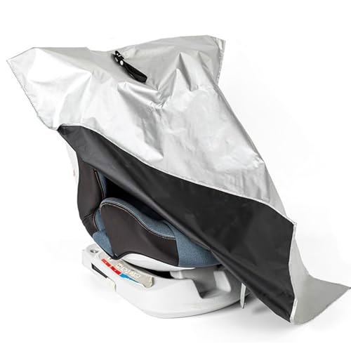 Qidures Funda para Silla de Coche de Bebé | Funda Térmica Anticalor | Transpirable Antipolvo Que Bloquea Los Rayos UV para Viajes Y Clima Cálido