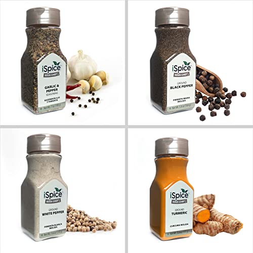iSpice Spices and Seasonings Sets Starter Kitchen Spices Set for Cooking - Spices Variety Pack Herb, Spice & Seasoning Gifts Home Basic Spice Set | 24 Pack Starter Spice Gift Set | Fiona…