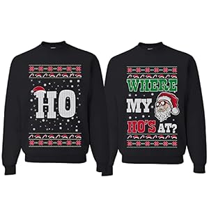 Ho and Where My Ho's At Black Pair