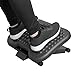 Mount-It! Ergonomic Under Desk Footrest with 3 Height Levels |Height Adjustable Tilting Foot Stool | Home Office Footrest with Massage Surface for Improved Circulation (MI-7801)