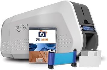 IDP Smart 51D Dual Sided ID Card Printer & Supplies Kit 651399