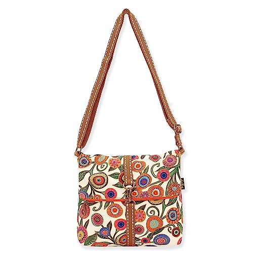 Women's Laurel Burch, Fiesta Floral Flap Crossbody #TOP10