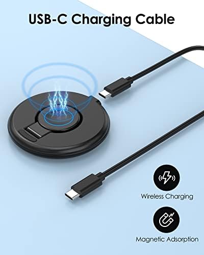 QIBOX USB-C Charger compatible with Apple Watch Series 8, Ultra, 7, 6, 5, 4, 3, 2, SE, Angle Adjustable Charging Dock Charger Stand compatible with iWatch 38/40 / 41/42 / 44/45 / 49mm