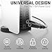 Vockjour 2 Prong AC Power Cord 5Ft Black, Universal Power Cable Replacement for Sony PS5/PS4/PS3 Slim, PlayStation 5 4 3, Xbox One X/S, Xbox Series X/S, TV, Printer-ETL Listed