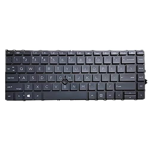 Clavier HP ZBook Firefly 14 G8 de remplacement noir disposition US QWERTY