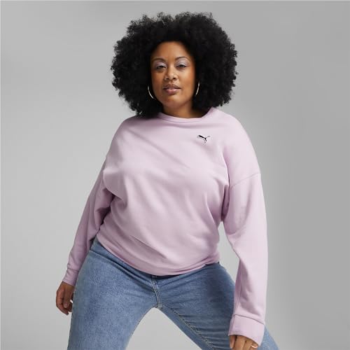 Image of PUMA Cotton Women Crew Neck Sweatshirt